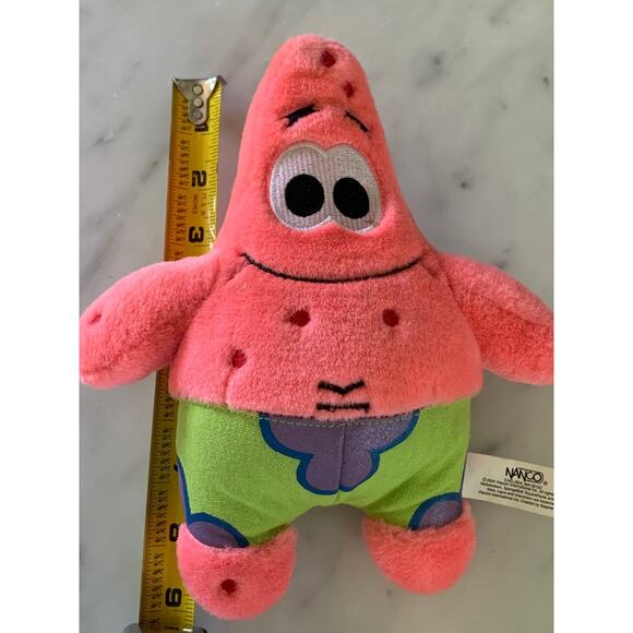 2004 9” Patrick Plush from “Sponge Bob Square Pants” Nanco - Picture 7 of 7